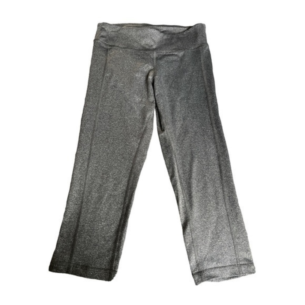 Old Navy Active Wear Gym Gray Capri Leggings Size Small EUC #2897
